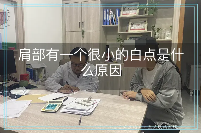 肩部有一个很小的白点是什么原因